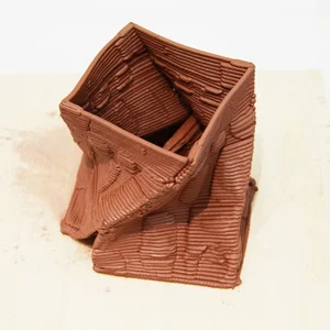 Test brick 1 — tool path