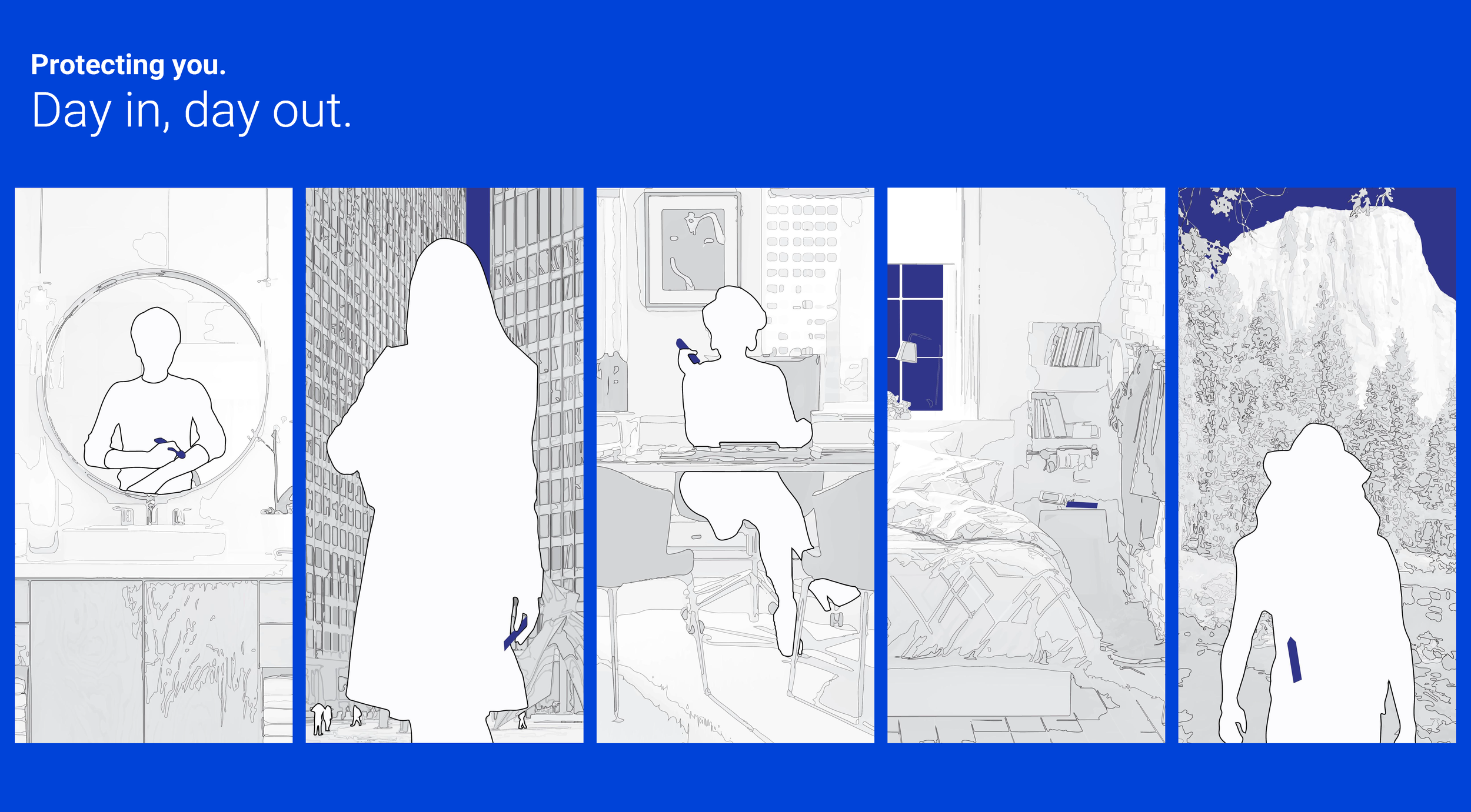 Protecting you, day in day out — use-case illustrations