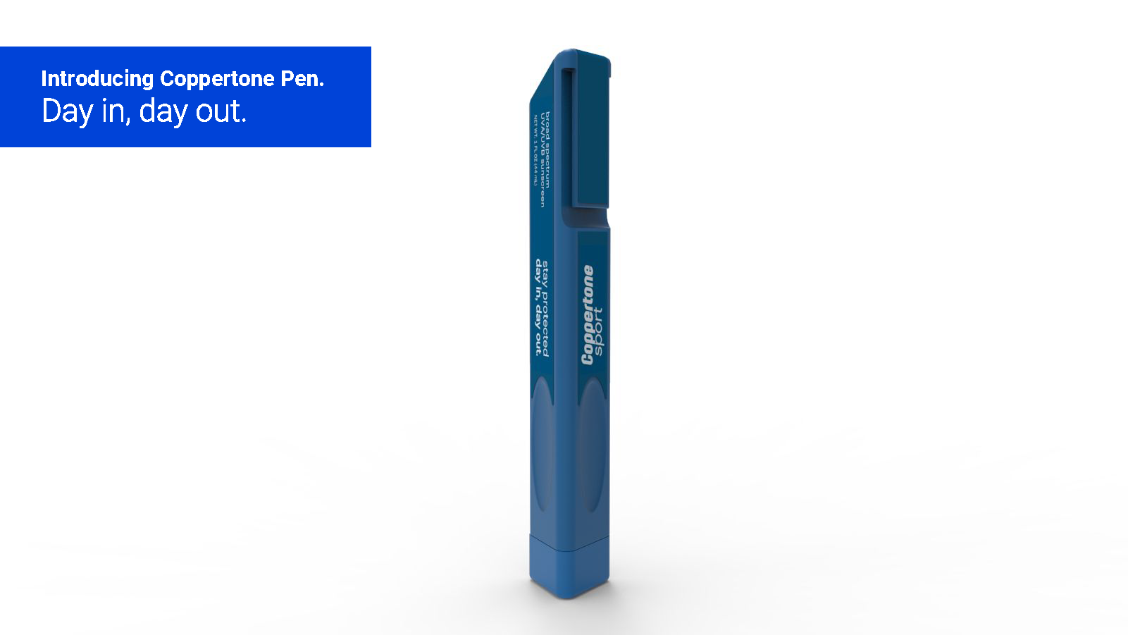 Introducing Coppertone Pen, render